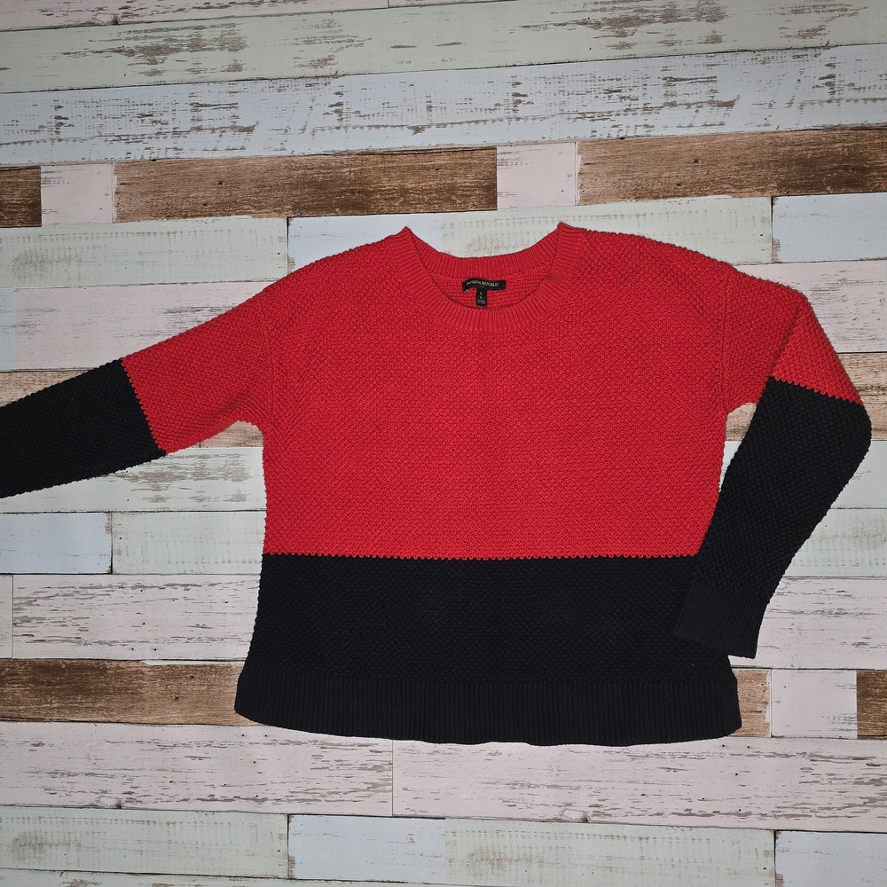 Banana Republic Vibrant Red Sweater